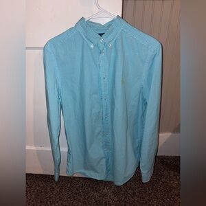 Ralph Lauren Light Blue Gingham Shirt